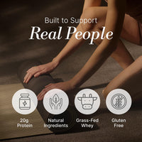 EXALT Nutrition - Whey Protein Powder - Ghanaian Cacao - 500g - Premium Grass Fed Whey - Micellar Casein & Free Range Egg White - 7hr Triple-Release Blend - Naturally Sweetened with Dates
