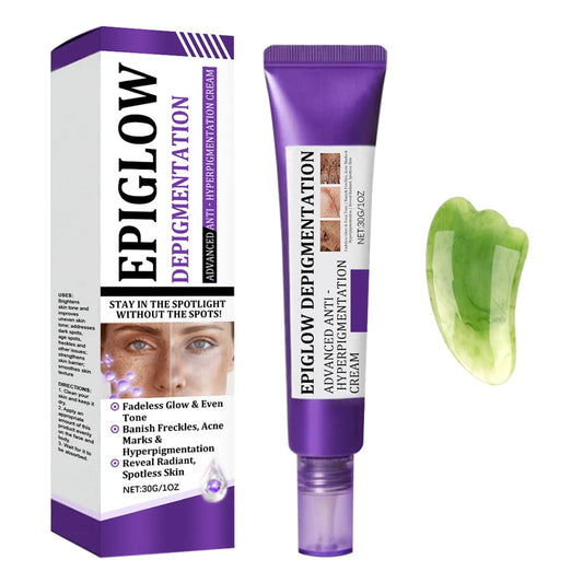 Ninnyi 30g Advanced Anti-Hyperpigmentation Cream, Dark Spots Remover Cream with Facial Massage Board