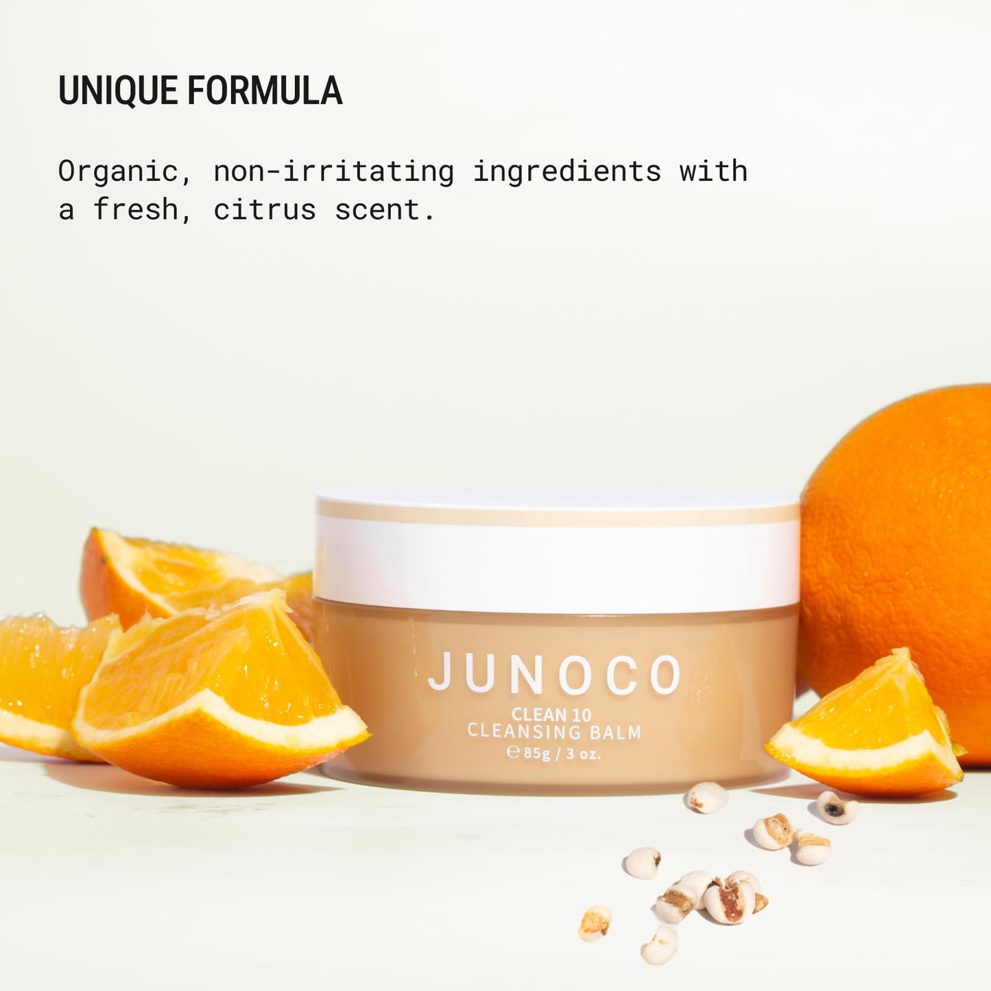 JUNO & Co. JUNOCO Clean 10 Cleansing Balm Minimal Ingredient Makeup Remover 85g