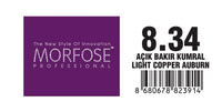 Morfose 10 Professional Hair Colour Cream 100 ml, No. 8.34 Light Copper Auburn