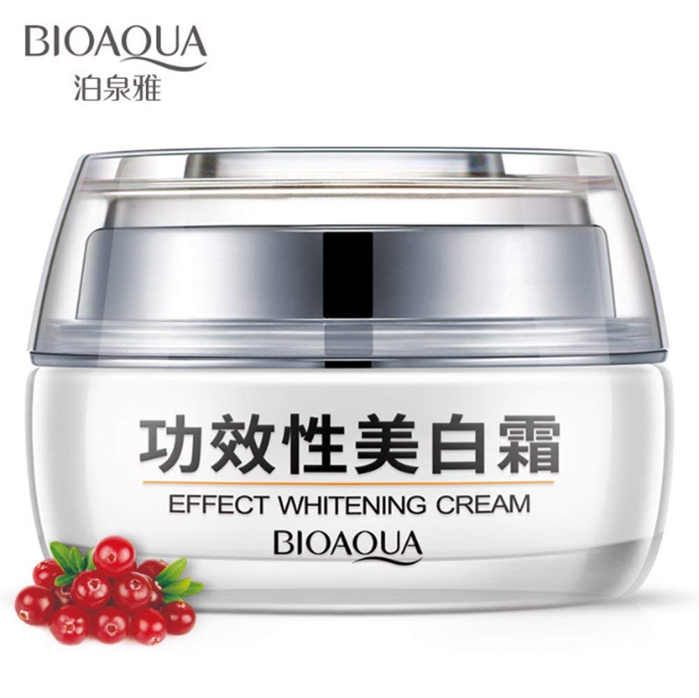 Bioaqua BIOAQUA Effect Whitening Cream Delicate Smooth Silky Texture Elastic Skin Care Nourishing Moisturizing 30g