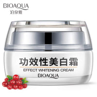 Bioaqua BIOAQUA Effect Whitening Cream Delicate Smooth Silky Texture Elastic Skin Care Nourishing Moisturizing 30g