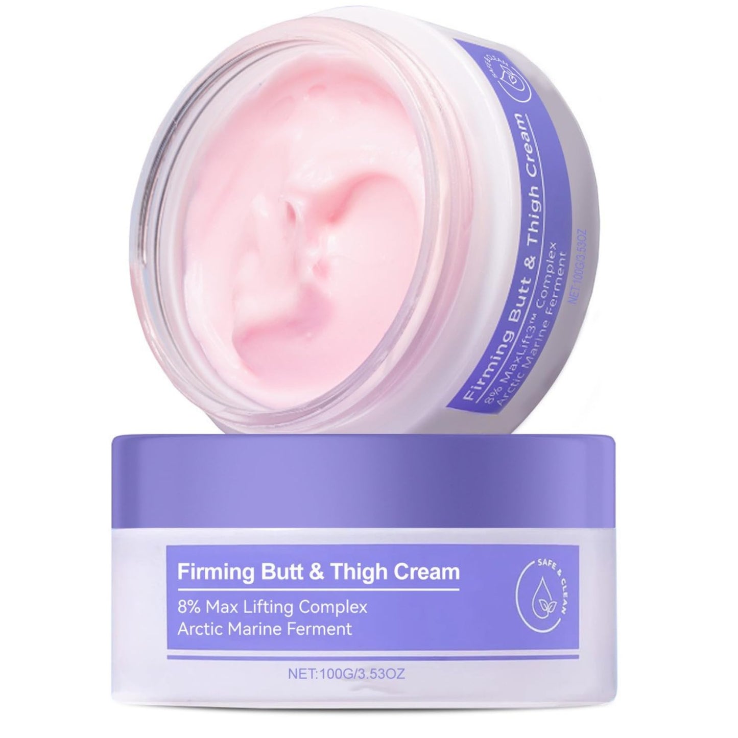 Fiming Butt & Thigh Cream for Loose Skin, Skin Tightening & Cellulite Cream for Stomach, Thighs & Butt, Moisturizing