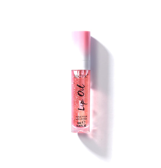 Technic Lip Oil - Orange - Flavoured, Non Sticky, Hydrating Lip Oil - High-Shine, Glossy Finish That Can be Worn Alone or On Top Of Your Favourite Lipstick