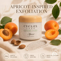 Cyclax Nature Pure Facial Scrub Apricot for Face & Body Exfoliation, Refreshes & Removes Dull Surface Skin Cells 300ml
