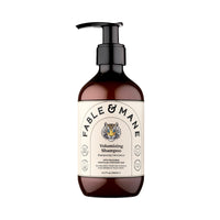 Fable and Mane Volumizing Shampoo for Fine Hair (250ml). Sulphate Free Hair Shampoo, Volume Shampoo for Fine Hair, Vegan & Cruelty-Free Volumising Hair Products - Genuine Fable & Mane Natural Shampoos