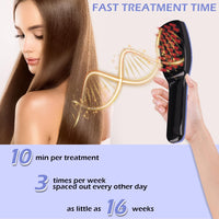 MOJMBSBY Electric Phototherapy Scalp Massager Comb for Hair Growth,Hair Regrowth Brush for Her Him Gifts,USB Anti Hair Loss Head Care Electric Comb Brush for Mother