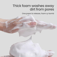 MrCuvaryas Rice Face Cleanser, Natural Face Wash,Rice Face Wash, Foaming Cleanser with Silicone Brush, Gentle Facial Cleanser, Facial Wash Women, Facial Cleansing Washes for Hydrating,Deep Pore Cleansing