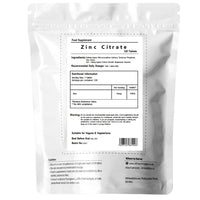 UKHealthHouse Zinc Citrate - 50mg x 120 - High Strength - Healthy Hair, Skin, Nails, Vision & Hormone Balance - Vegetarian & Vegan - General Health