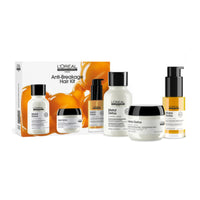 L'Oréal Professionnel Paris L’Oréal Professionnel Metal Detox Shampoo, Hair Mask & Hair Oil Discovery Gift Set, Prevent Damage and Colour Fade from Hard Water, Clarifying shampoo, Hair Treatment, Shine, 100ml, 75ml & 30ml