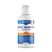 Natures Relief Co Wart Remover Treatment | Salicylic Acid Wart Treatment for Hands & Feet | Natural Wart Removal Serum with Tea Tree & Lemongrass Oil | Fast-Acting & Gentle Formula | 50ml | Travel Friendly