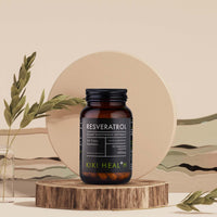 KIKI HEALTH KIKI Health - Resveratrol, Antioxidant - Dried Giant Knotweed Extract - Contains 98% Trans-resveratrol - for Cardiovascular Health, Youthful Ageing and Vitality - 60 Vegicaps