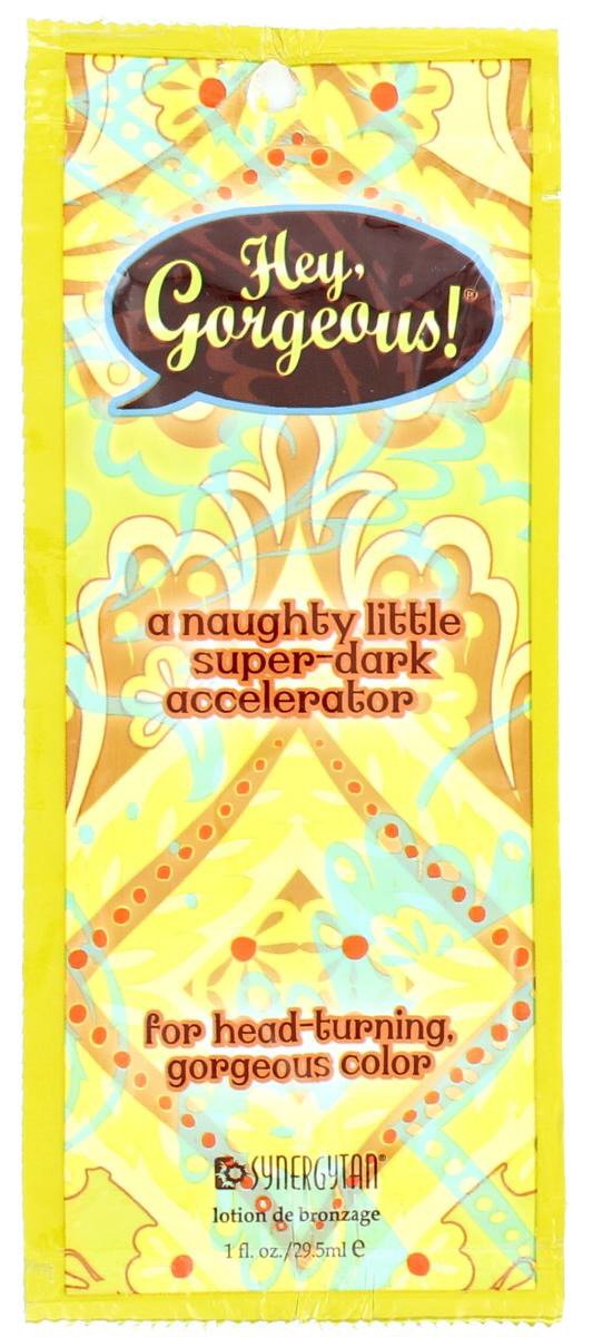 Synergy Tan Hey Gorgeous Super Dark Accelerator Tanning Cream Sachet 29.5ml
