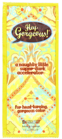 Synergy Tan Hey Gorgeous Super Dark Accelerator Tanning Cream Sachet 29.5ml