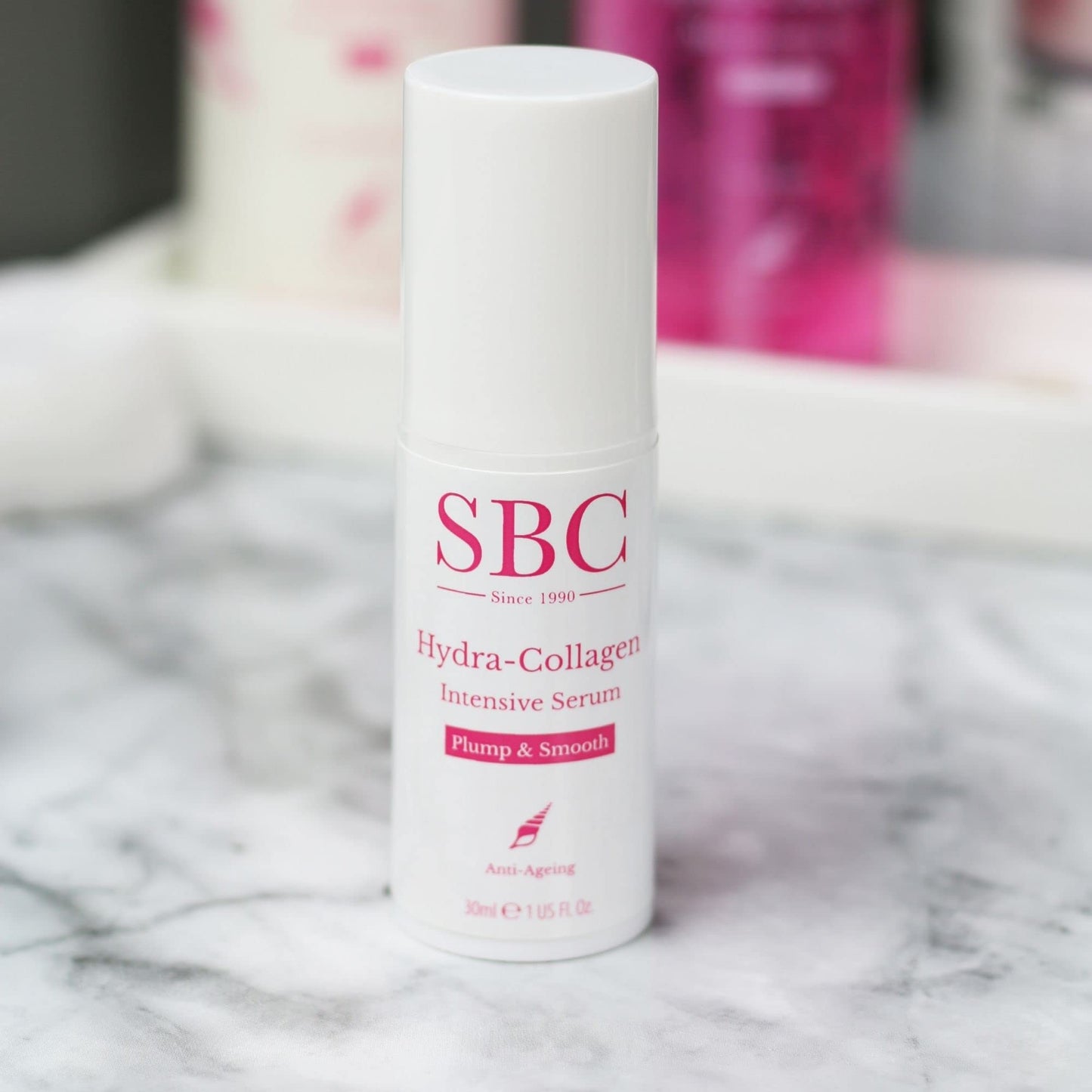 SBC Skincare Hydra-Collagen Intensive Serum - 30ml | Anti-Ageing Serum | Intensive Serum For Mature, Sensitive Or Dry Skin | Gluten Free
