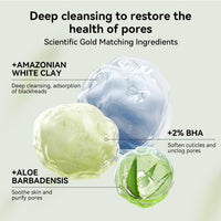 LANBENA Blackhead Remover Mask, Nose Plants Pore Strips Facial Cleanser, Peel off Mask Deep Cleansing for All Skin Types, 60 Pieces