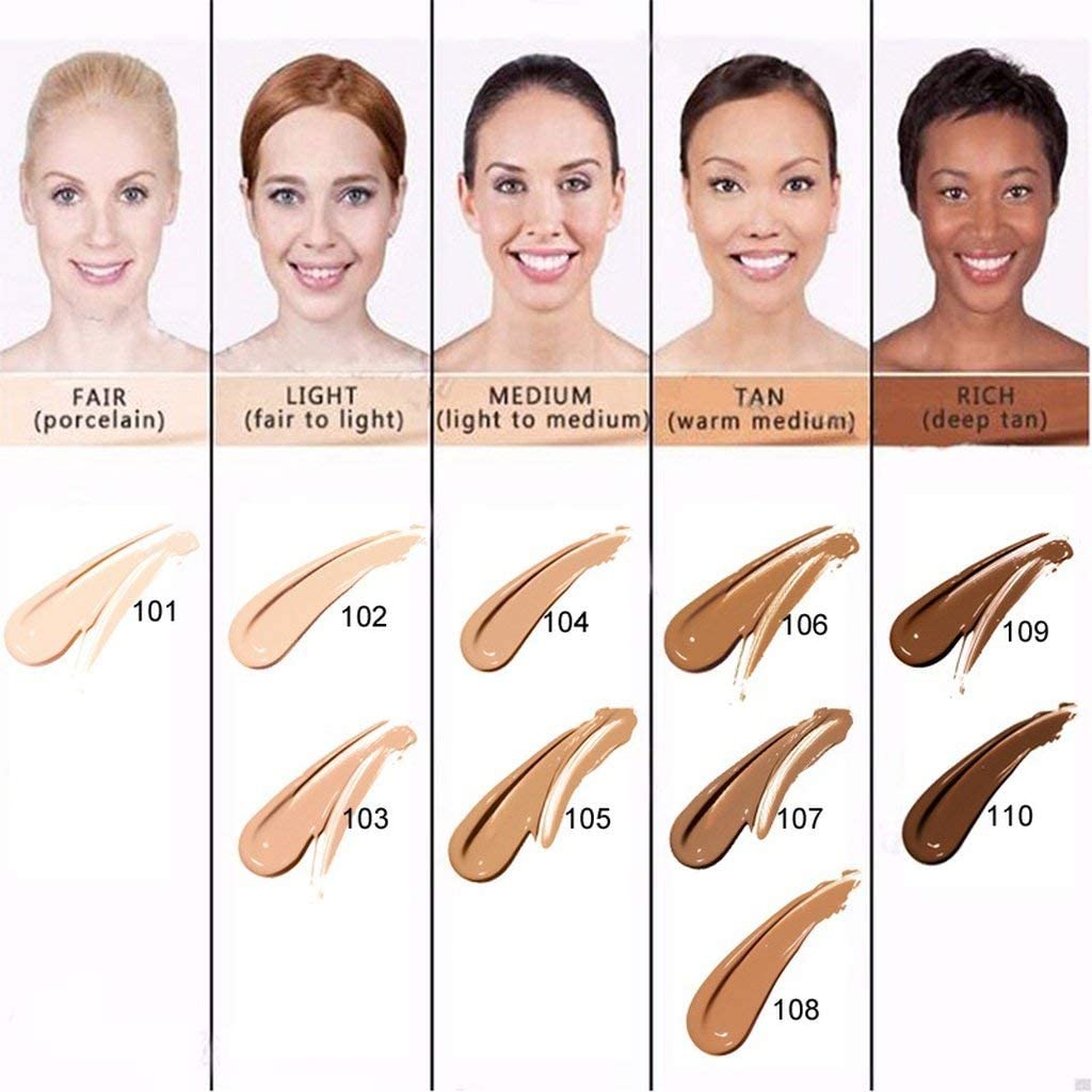 Aquapurity Phoera® Full Coverage Foundation Soft Matte Oil Control Concealer 30ml Long Lasting Flawless Cream Smooth (105 SAND)