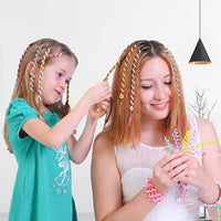 SwirlColor 6 PCS/Set Women Girl Hair Styling Twister Clips Braider Tool DIY Accessories