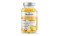 Pharmanostix Vitamin D3 1000iu Gummies - 150 Natural Lemon Flavour Gummies for Teens & Adults - 5 Months Supply - Support Immune Function and Help Maintain Bones and Teeth Helps in Calcium Absorption