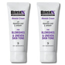 Basix Skin Defence Cream Blemish Cream [TWIN PACK 2x75ml] with Liquorice and Arbutin for Fading Blemishes, Liver Spots and Uneven Skin Tone