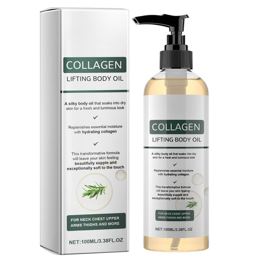 ISBEAUSOLS Collagen Lifting Body Oil, Firming Body Oil