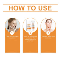 SPF 100 Face Sunscreen for Women, Waterproof Sun Cream with Vitamin E, Broad Spectrum UVA/UVB Protection,Moisturizing & Non-Greasy, Travel Size (2 PCS)