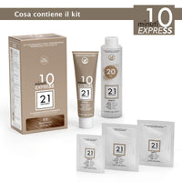 21 Ventuno Professiona Hair Dyeing Kit 6.66 Intense Red Dark Blonde