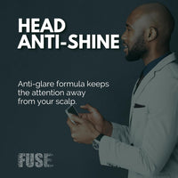 Fuse Cosmetic Pigmentation Serum - Scalp Micropigmentation Aftercare Lotion - Stops Oily Scalp - Anti Shine - All Phases of a Shaved Head - Made in USA - 4 oz (Sports)