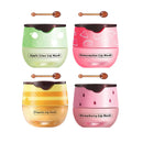 XdealCozyxc 4PCS Honey Lip Balm Uk Lip, Bee Honey Lip Balm for 24h Moisture & Wrinkle Repair