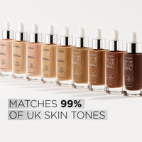 L'Oreal Paris L'Oréal Paris Nude Tinted Serum for Face, Plumping and Hydrating Face Makeup, 1 Percent Pure Hyaluronic Acid, Nude Foundation to Cover, Replumps and Hydrates Skin in One Hour, Shade 4-5 Medium