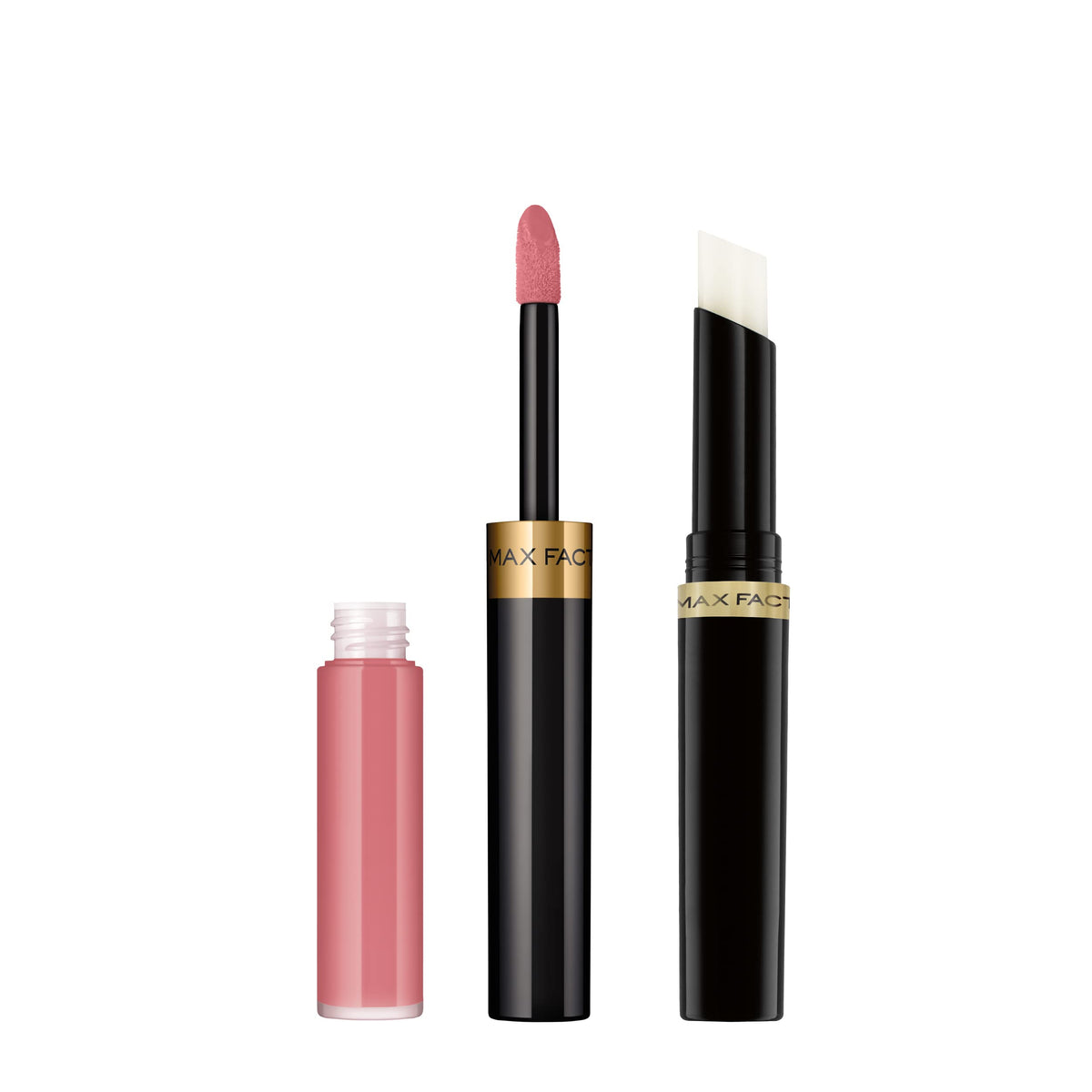Max Factor Lipfinity 2-step Long-Lasting Lipstick, 24 Hour Effect with Luscious Shine Touch, 010 whisper, 4.2 g