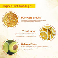 Lotus Herbals Whiteglow Vitamin C And Gold Radiance Face Serum | For Dull & Dry Skin | Brightening & Hydrating | 30ml