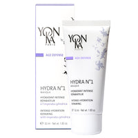Yonka Yon-Ka Hydra N°1 Hydrating Face Mask for Dehydrated Skin 50ml | Long-lasting Deep Hydration for Dry and Damaged Skin, Repairs & Reduces Wrinkles | Dermatologically Proven Results ! 88% Natural Origin