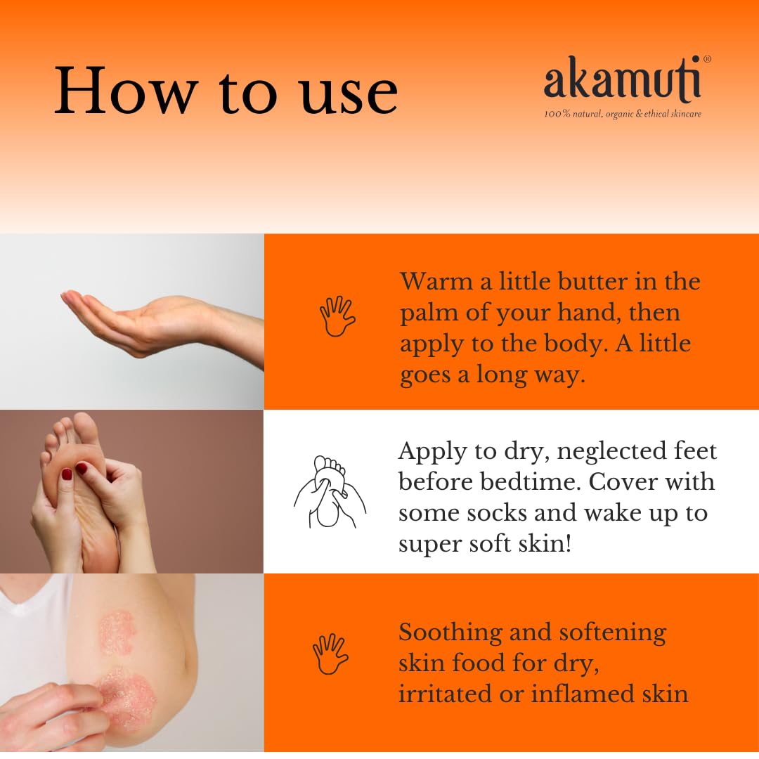 Akamuti Organic Virgin Shea Butter 160 gram