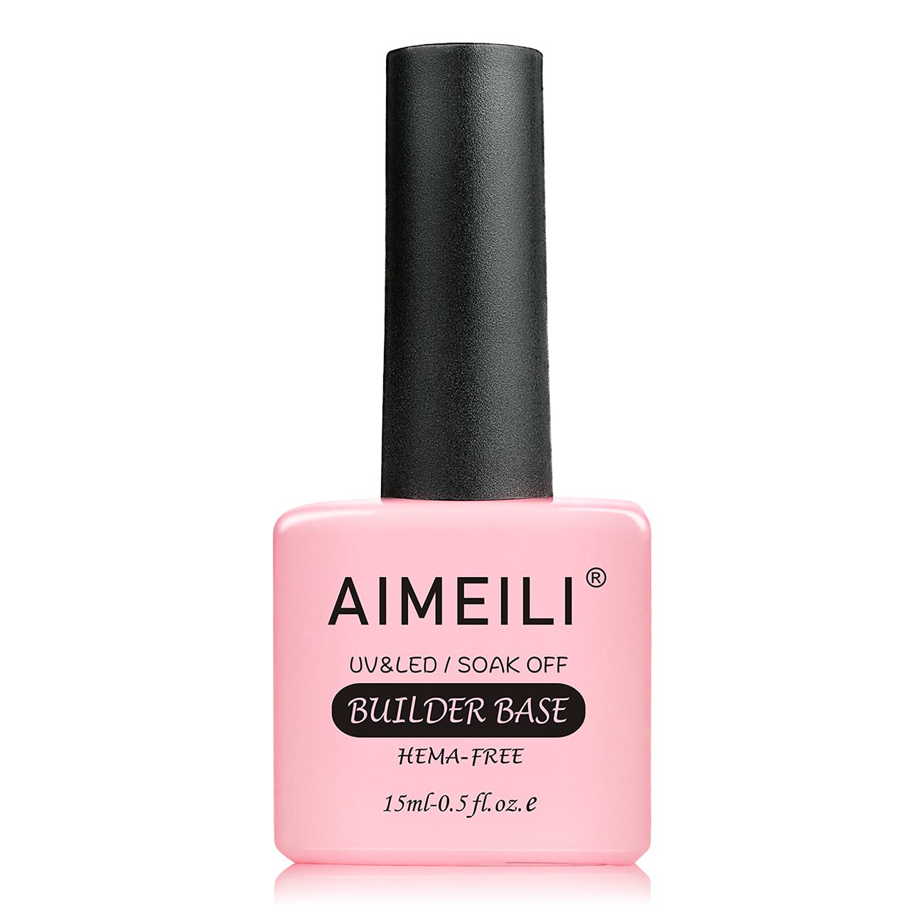 AIMEILI Clear Building Nail Gel Builder Base 7 in 1 in a Bottle for Nails Extension Base Coat Nail Repair Nail Strengthen Decoration Glue, Quick Extension Gel 15ml