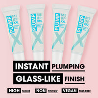 Collection Cosmetics XXL Plumping, High-Shine, Non-Sticky, Plump Me Up Lip Gloss, 10ml, Clear