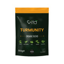 Vita Nutrients Turmunity Superfood Powder Blend 150g - Premium Organic Food - Vegan & Gluten Free - Rich Ayurveda, Turmeric, Black Pepper and More Formula - Ideal Latte Mix - Made in The UK