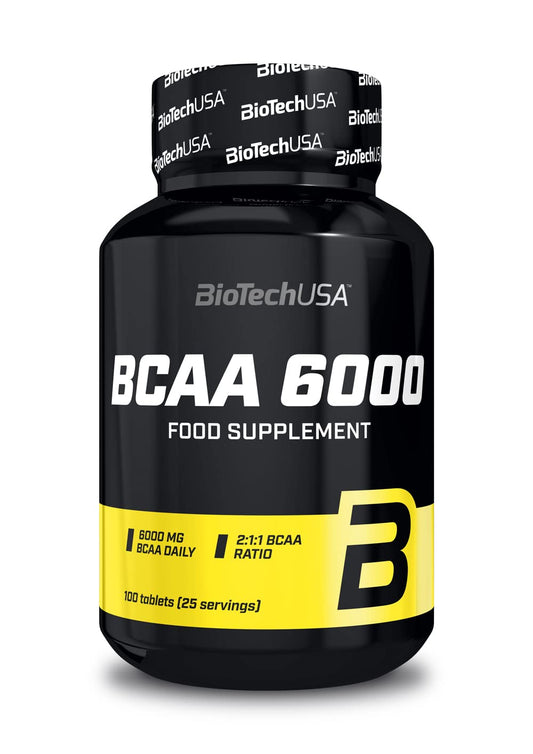 Biotech 2 g Bcaa 6000 Amino Acids - Pack of 100 Capsules
