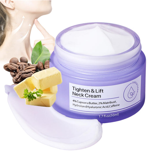 ISBEAUSOLS Tighten and Lift Neck Cream - Neck Cream - Neck Firming Cream - Best For Tightening Sagging Skin - Go Pure Neck Firming Cream - Skin Firming Cream For Moisturizing 50ml