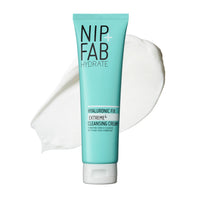Nip+Fab Nip + Fab Hyaluronic Fix Extreme4 Cleansing Cream – Hydrating Face Wash with 2% Hyaluronic Acid Complex & Polyglutamic Acid to Plump and Cleanse, Vegan, 150ml