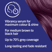 Schwarzkopf LIVE Intense Colour, Long Lasting Permanent Purple Hair Dye, With Built-In Vibrancy Serum, Up To 70% Grey Coverage, Mystic Violet 087
