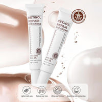 FPNNZ Retinol Eye Cream, Retinol Serum Eye Cream for Dark Circles and Puffy Eyes, Under Eye Cream with Retinol & AHA 30% & BHA 2% & Hyaluronic Acid for Fine Lines & Wrinkles Saggy Skin Puffy Eyes