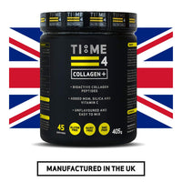 Time 4 Collagen + 45 Servings – Pure Hydrolysed Collagen Powder for Women & Men, MSM, Silica from Bamboo & Vitamin C – Collagen Protein Powder for Joint Care, Bones, Hair, Nails, Skin & Wrinkles