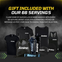 Amino Recovery - EAA & BCAA Intra Workout Powder - 7000mg EAA Amino Acid Recovery Drink & BCAA Powder - Protect Muscle & Aid Recovery - Sugar Free & Vegan (Apple, 22 Servings)