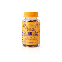 Myga Maca Gummies – 1000mg Black Maca Root Supplement with Selenium & Black Pepper Extract – Supports Energy, Hormonal Balance & Thyroid – Vegan, Gluten-Free, Natural Ingredients – Berry, 60 Gummies