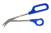 Sandbros Long Handled Toenail Scissors for Thick Nails, 8" Angled Tip Ingrown Toe Nail Clippers for Thick Nails, Heavy Duty Long Handled Toe nail Scissors for Thick Nails, Podiatry Tools for Elderly, Back Pain