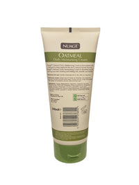 Nuage Oatmeal Daily Moisturizing Cream for All Skin Types with Soothing Oatmeal Extracts, Hydrating and Nourishing Formula, 200ml Tube