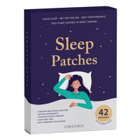 Ashania Sleep Patches, Sleep Patches for Adults, 42 Patches, Easy to Apply and Comfortable, Premium Ingredients, for Men and Women
