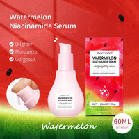 Beliky Girl Watermelon Niacinamide Serum, Hydrating Face Serum for Skin Care, Facial Serum with Hyaluronic Acid & Watermelon Extract, Brighten and Moisturizing, Natural Glow Skin Serum Priming Liquid Highlighter