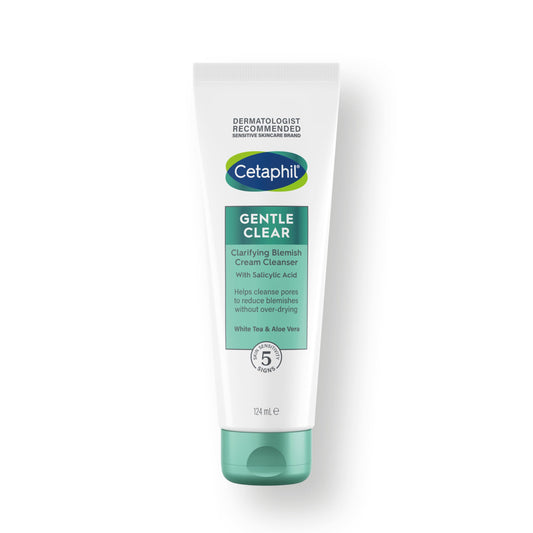 Cetaphil Gentle Clear Blemish Face Cleanser 124ml